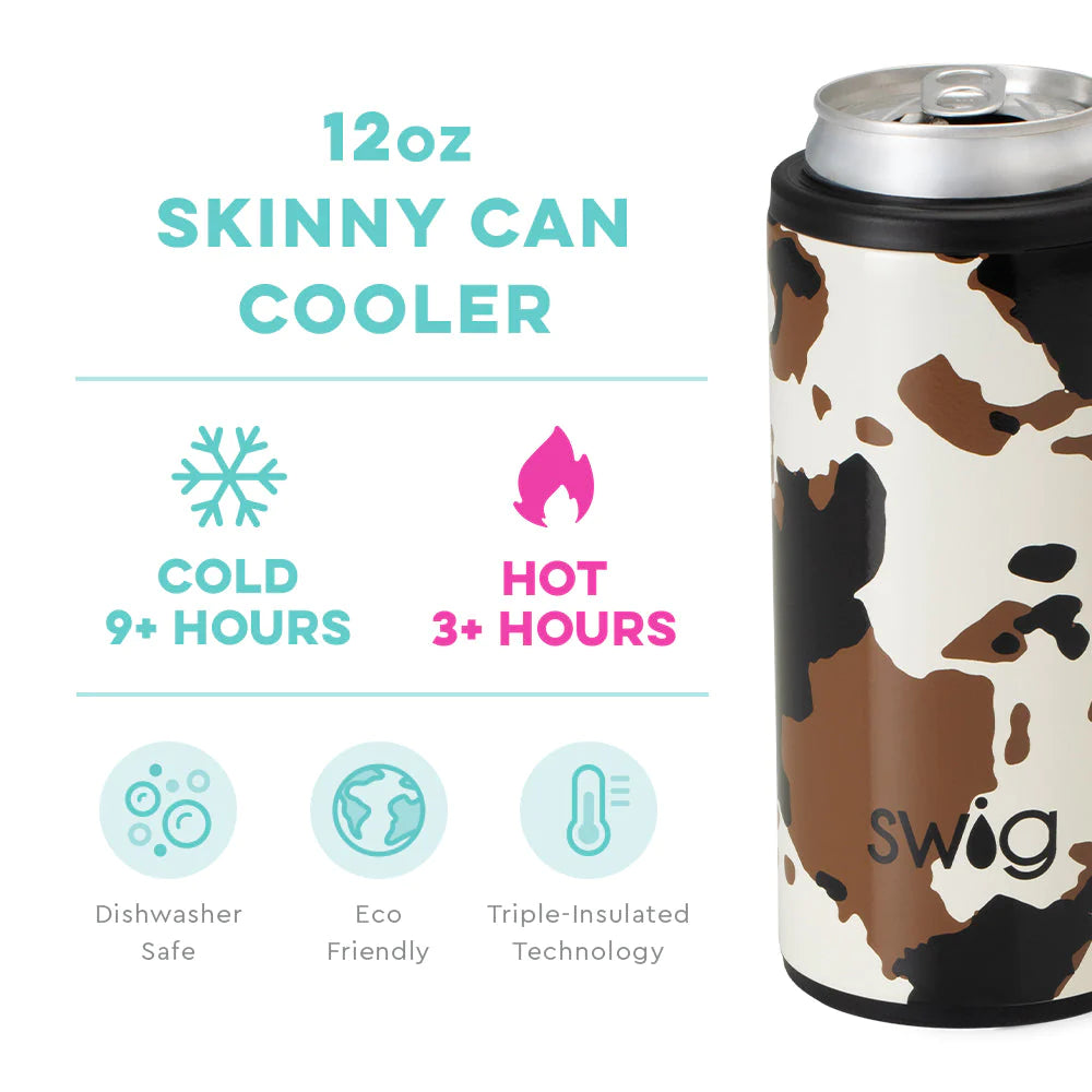 SWIG Skinny Can Cooler (12oz), VARIOUS PRINTS