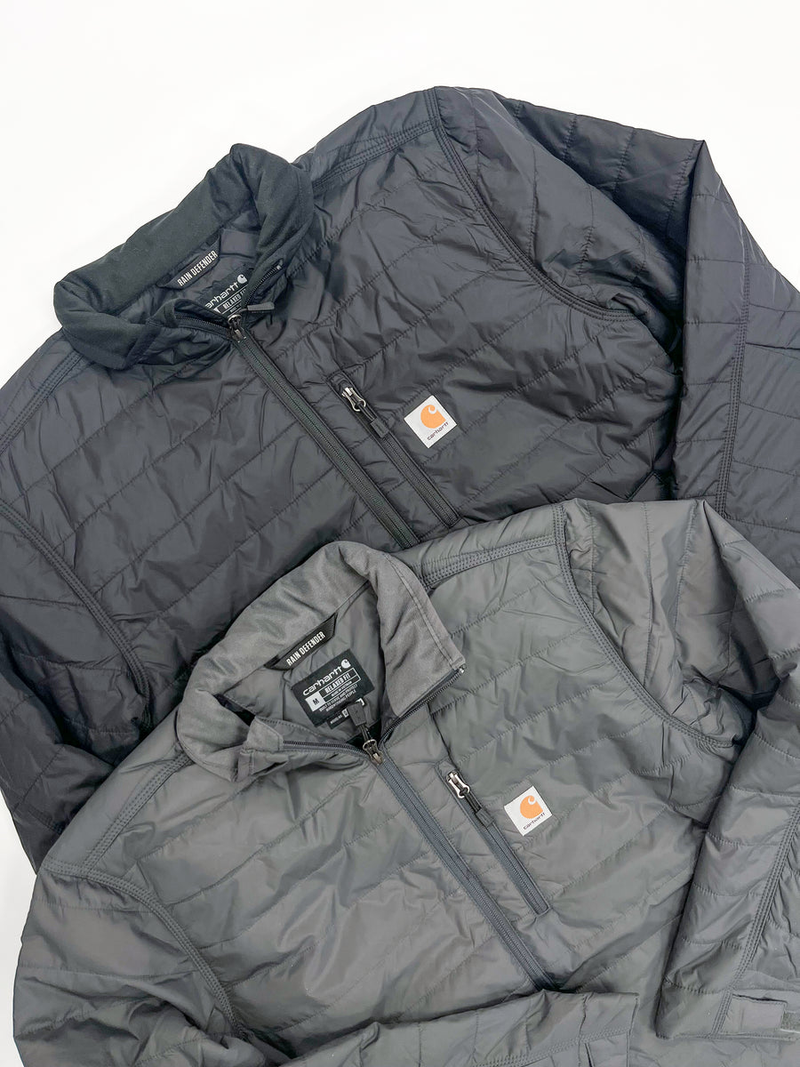 men's carhartt rain defender relaxed fit lightweight insulated jacket in