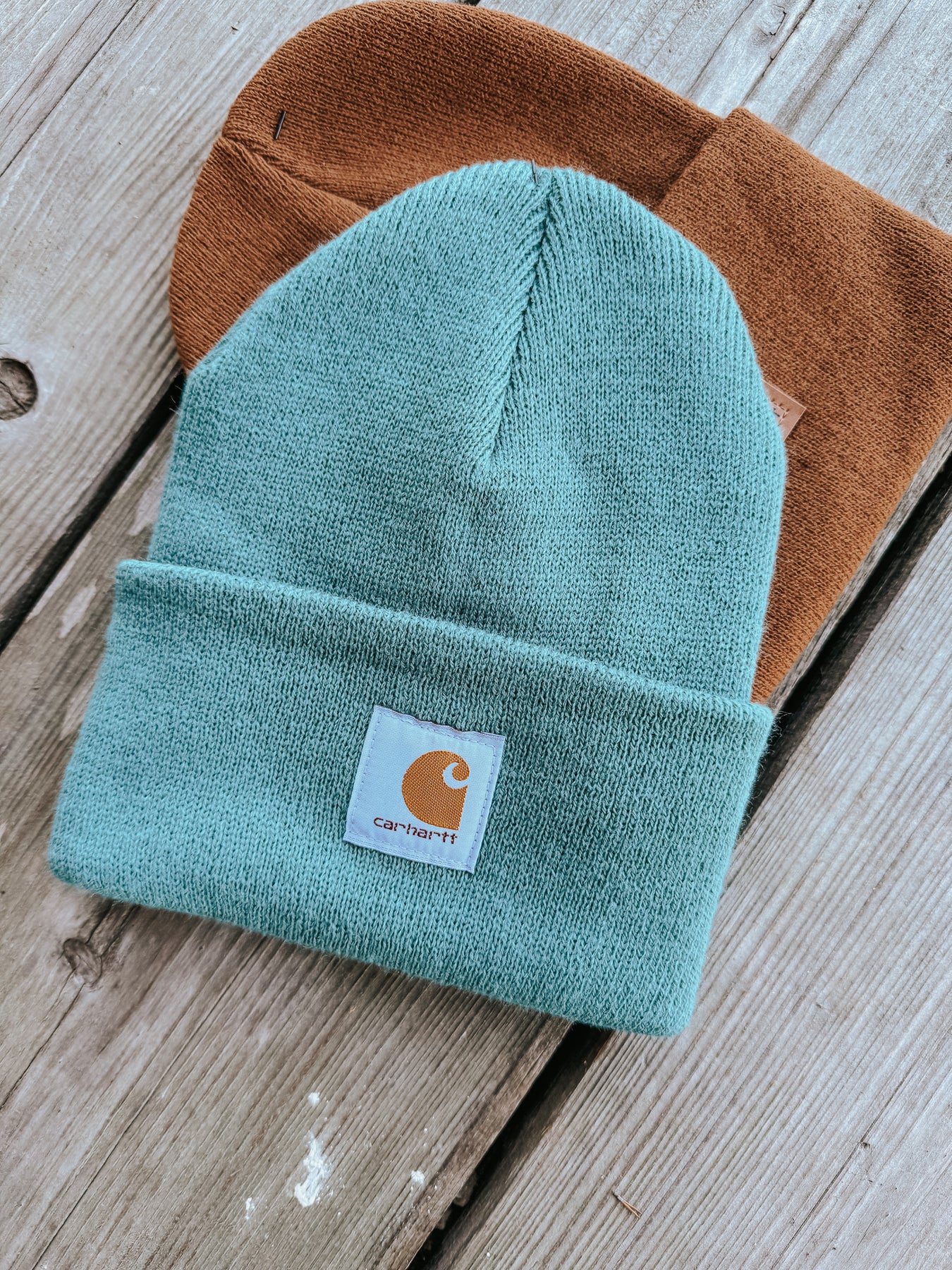 Carhartt Patch Beanie in Sea Pine Boot – Country