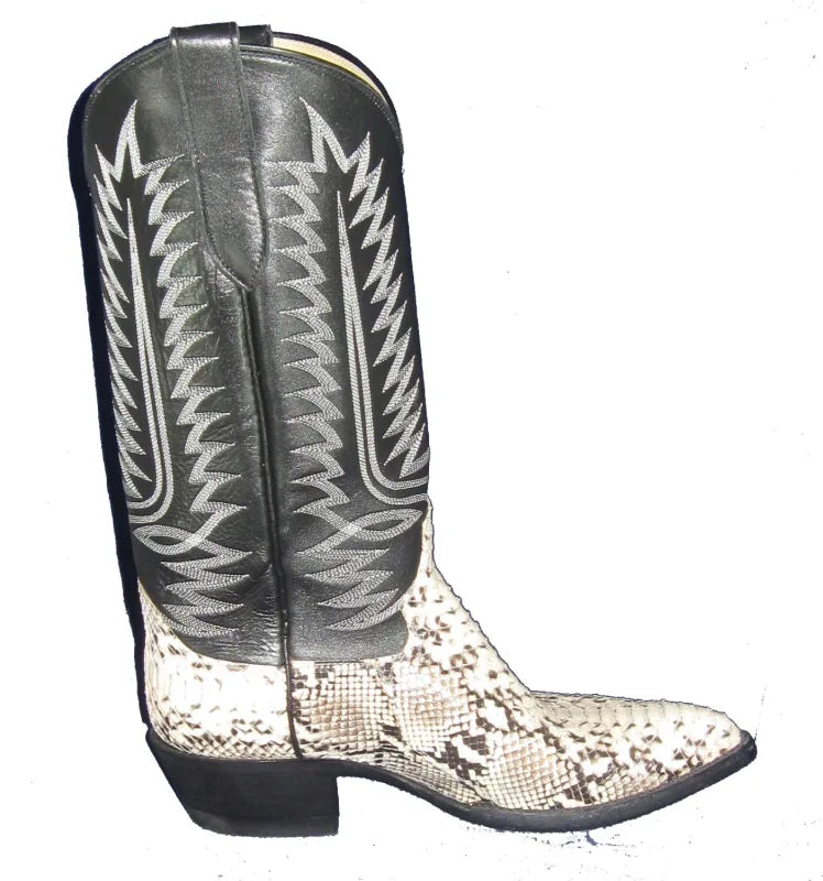 Men s Cowtown Python Boots 14 EE