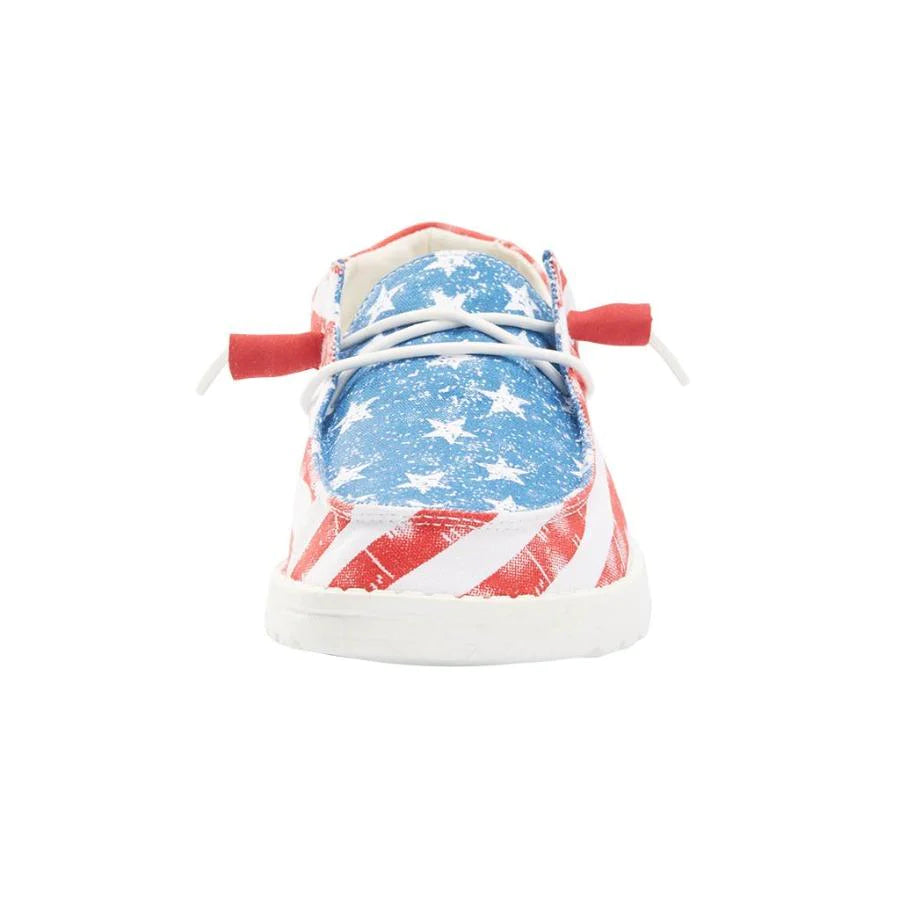 Hey dude offers shoes Wendy toddler star spangled patriotic size 6