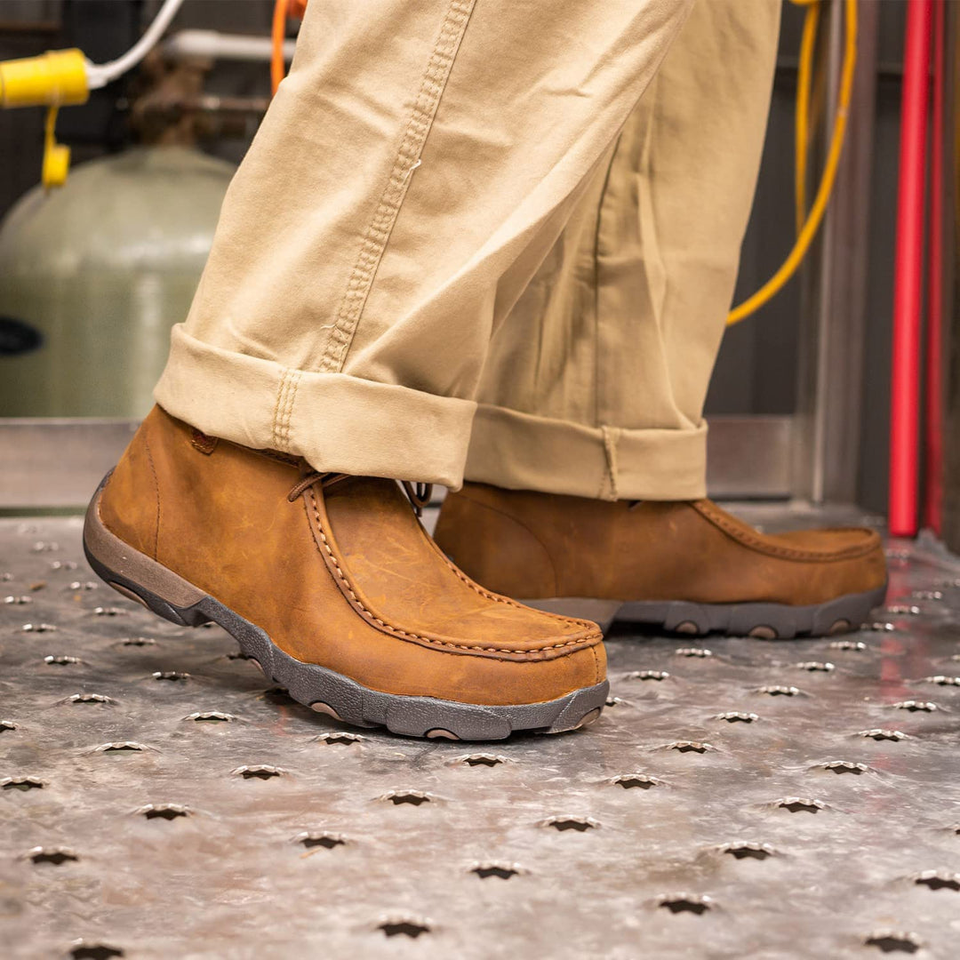 Men s Twisted X Work Steel Toe Chukka Driving Moc Boot Country