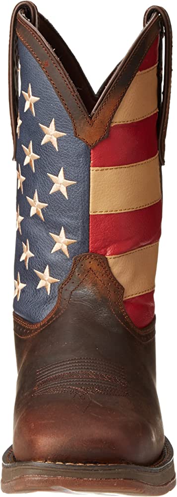 Rebel™ by Durango® Patriotic Pull-On Western Flag fashion Boot - Size 10.5D